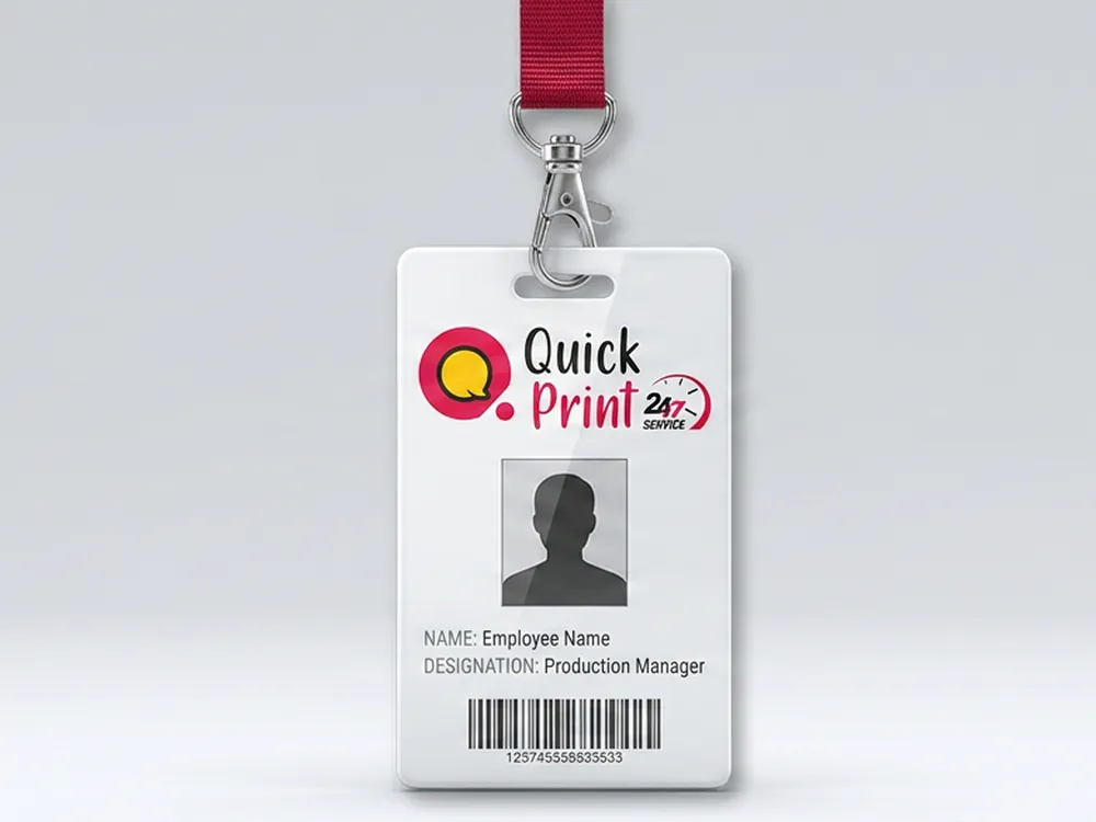 PVC ID & Access Cards — close-up of print quality and finish