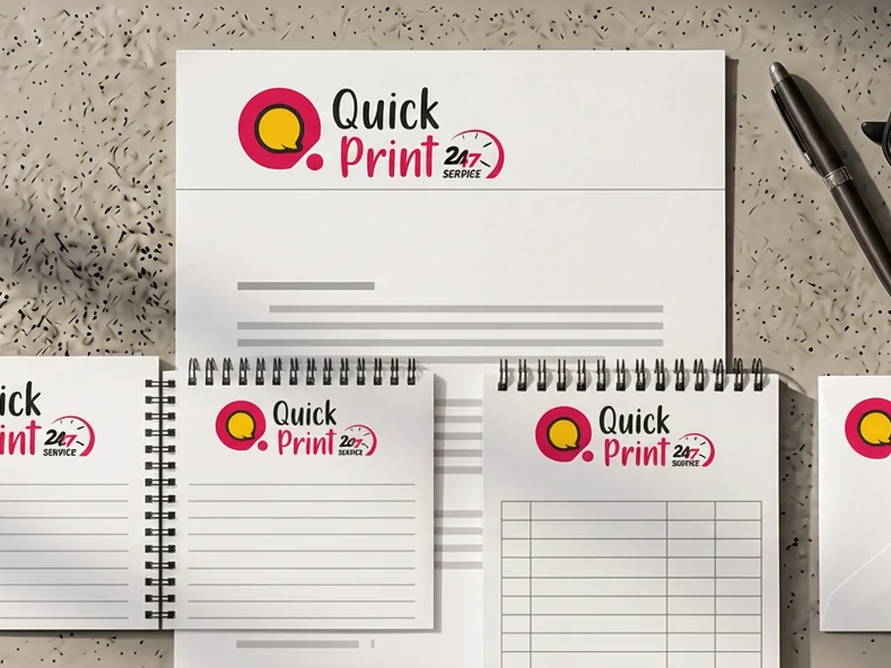 Corporate Stationery — studio product view