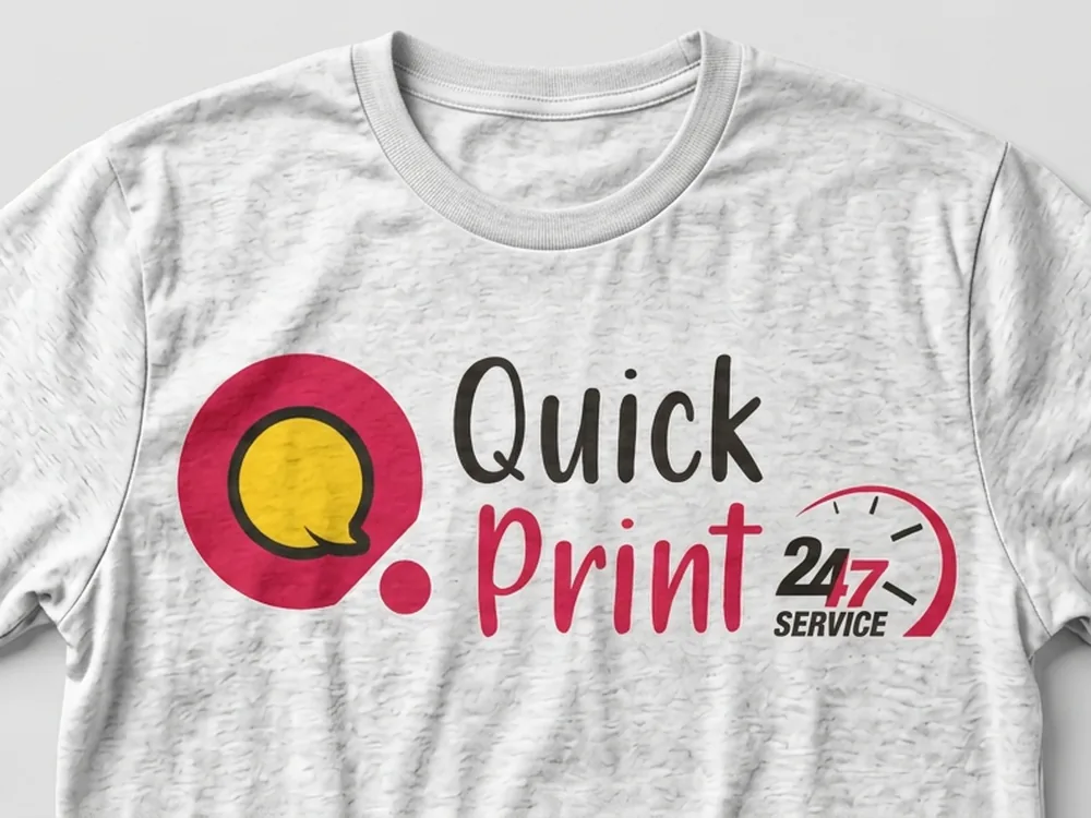 Printed T-Shirts & Uniforms — studio product view